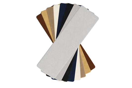 Velvet Non Slip Stair Treads – 30"x10" Soft Carpet Strips for Indoor Stairs – Washable, Trimmable Rug Pads with Felt Cushion & Natural Rubber Backing – Plush Surface, No Adhesive Needed