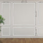 Picture Frame Molding For Walls, Peel And Stick Kit, Primed Wall Moulding Kit, Ready To Assemble Wall Paneling Kit, DIY Plans