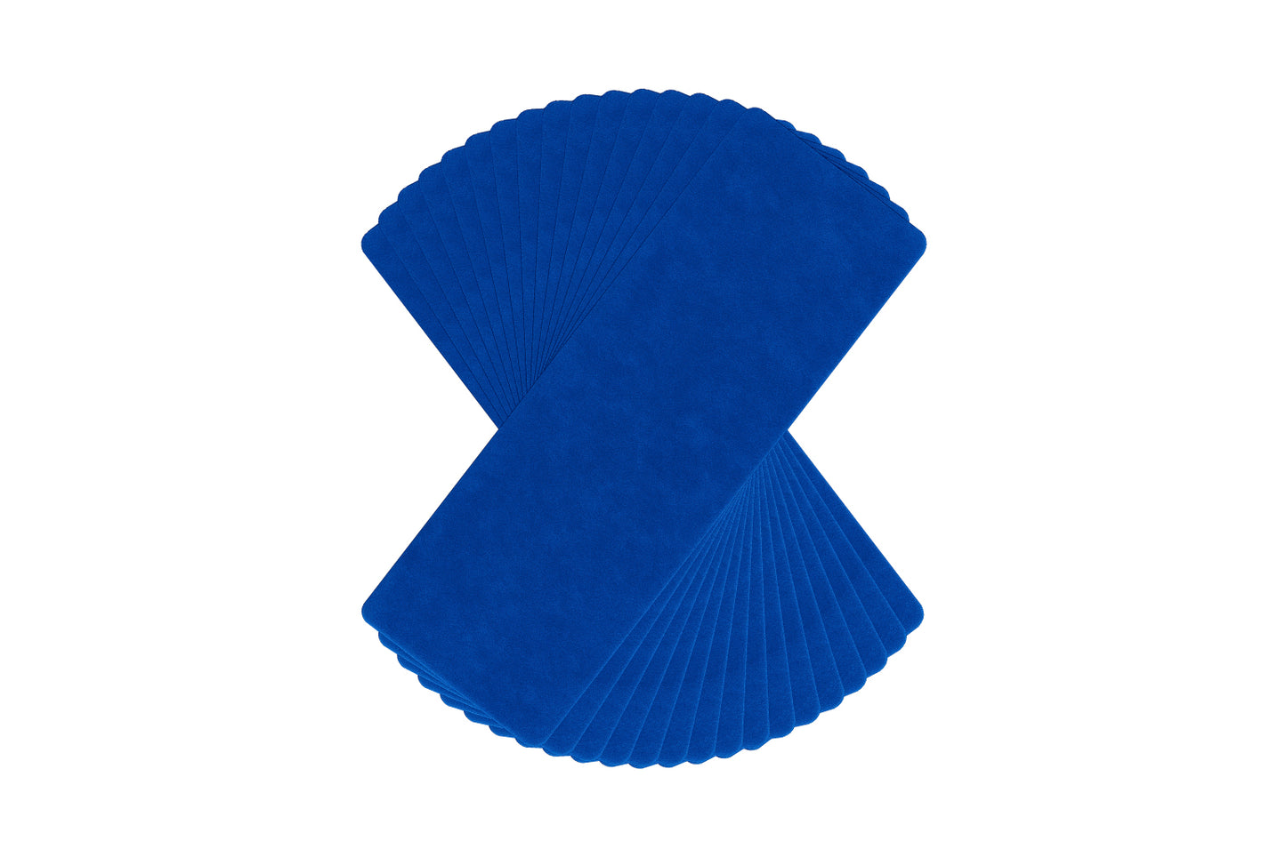 Soft Padded Velvet Stair Treads 30"x10" – Non Slip Carpet Strips for Indoor Stairs with Mottled Plush Surface, Rubber Backing, Felt Cushion – Washable, Trimmable, Safe for All Floors