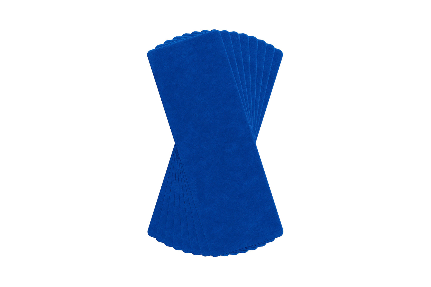 Soft Padded Velvet Stair Treads 30"x10" – Non Slip Carpet Strips for Indoor Stairs with Mottled Plush Surface, Rubber Backing, Felt Cushion – Washable, Trimmable, Safe for All Floors