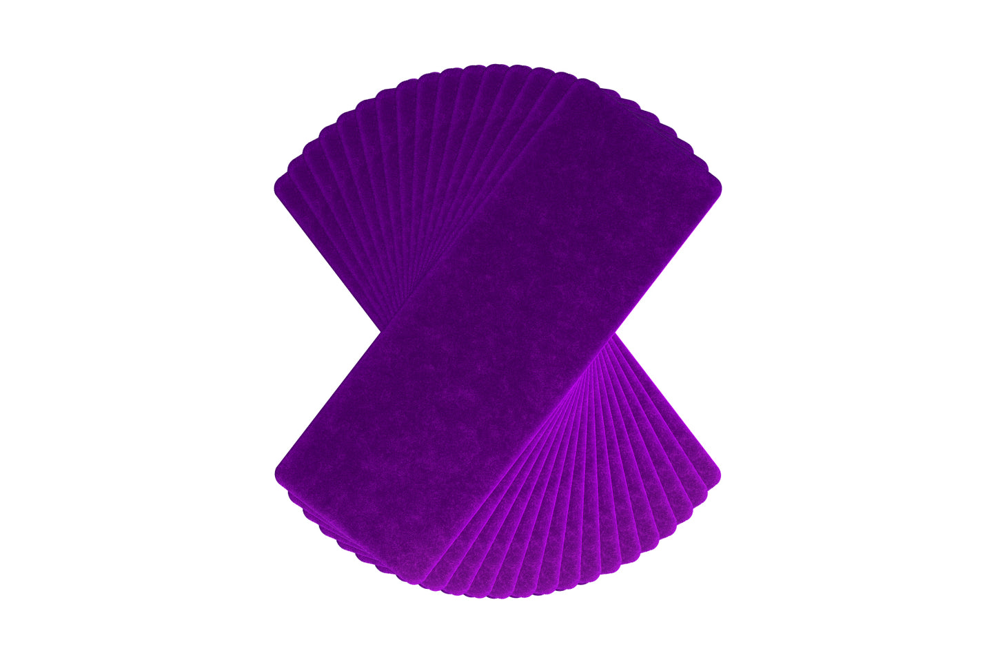 Soft Padded Velvet Stair Treads 30"x10" – Non Slip Carpet Strips for Indoor Stairs with Mottled Plush Surface, Rubber Backing, Felt Cushion – Washable, Trimmable, Safe for All Floors